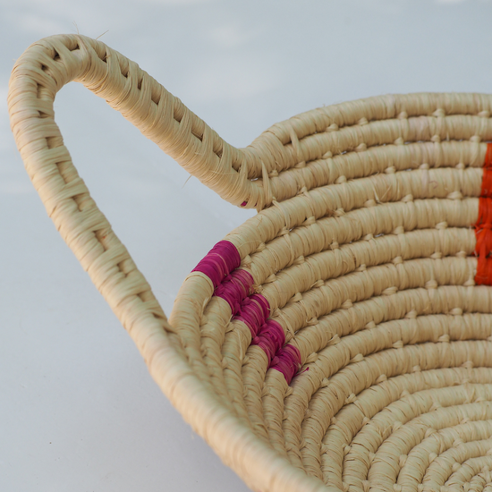 Handwoven Basket Table Centerpiece