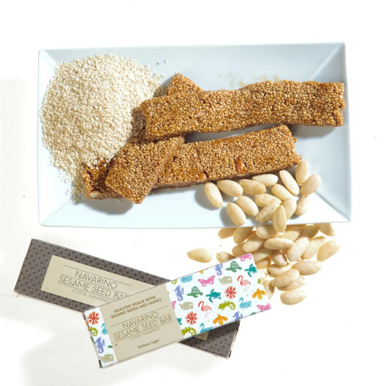 Navarino Icons Sesame Seed Bar with Honey (Pasteli)