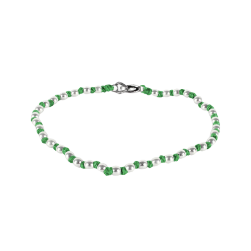 Small Globuli Silver Bracelet