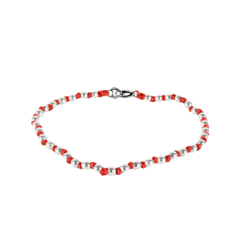 Small Globuli Silver Bracelet