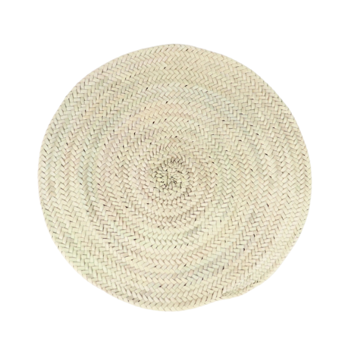 Straw Round Placemat | Set of 6