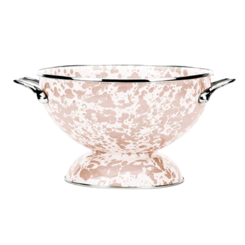 Taupe Swirl Medium Colander