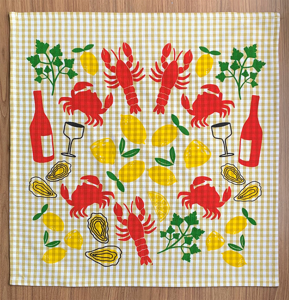 Lobster Boil Tea Towel
