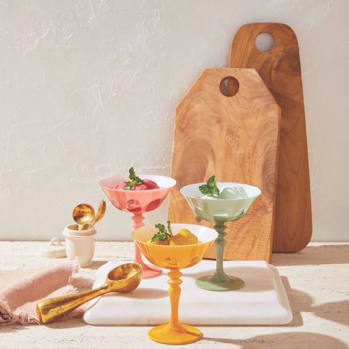 Teak Root Round Edge Cutting Board