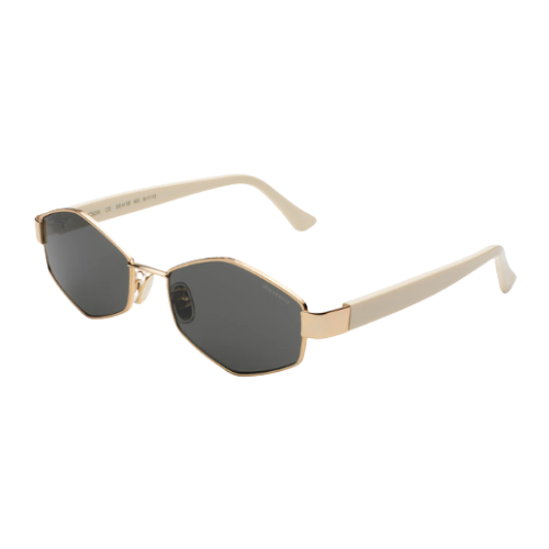 Tucson Rose Gold Cream w/ Grey Lenses
