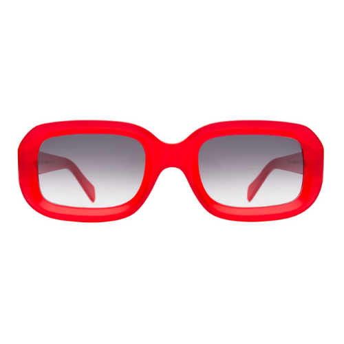 Vinyl Red w/ Grey Gradient Lenses