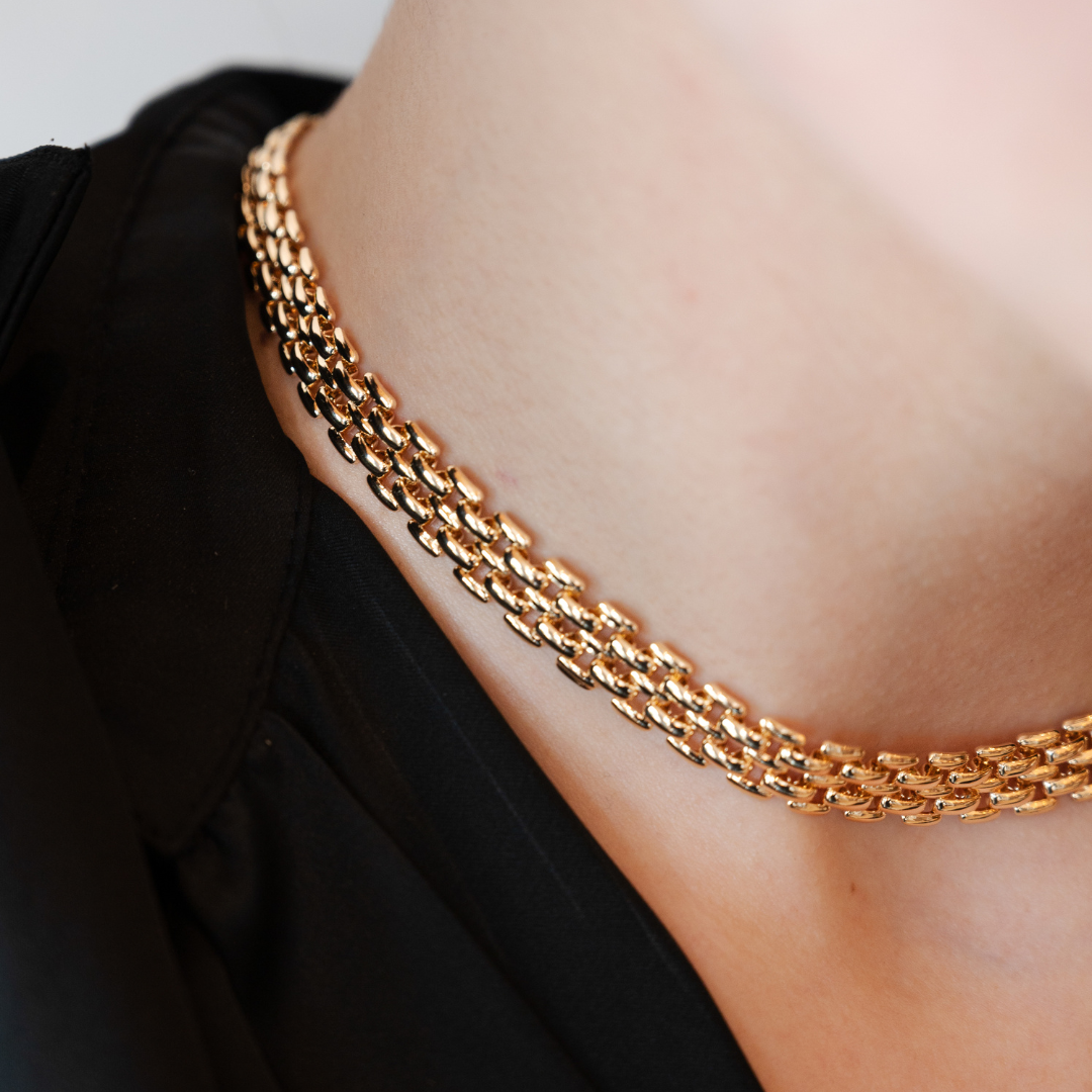 Load image into Gallery viewer, Francis Choker - Gold
