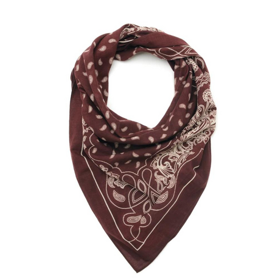 Load image into Gallery viewer, Foulard No 567 Plum
