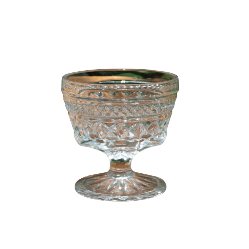 Wexford Clear Champagne Glasses - Vintage