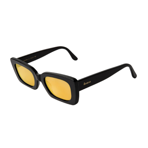 Wilson Black w/ Honey Flat See Through