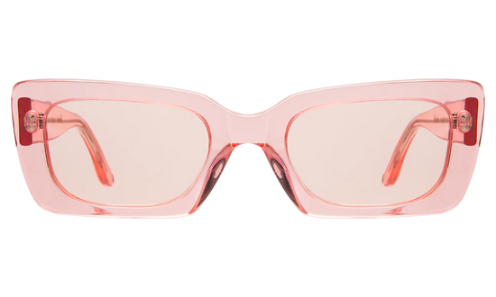 Wilson Neon Pink See Through Flat Sunglasses mrs.mandolin