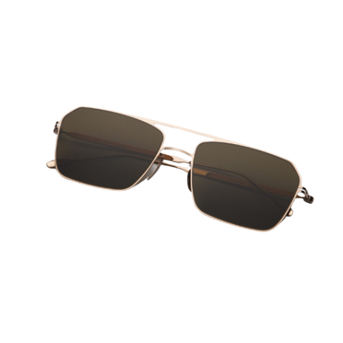 Zora Rose Gold - Brown Lens