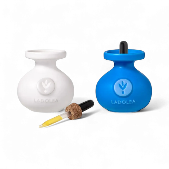 LADOLEA Organic Olive Oil & Sweet Vinegar Gift Set