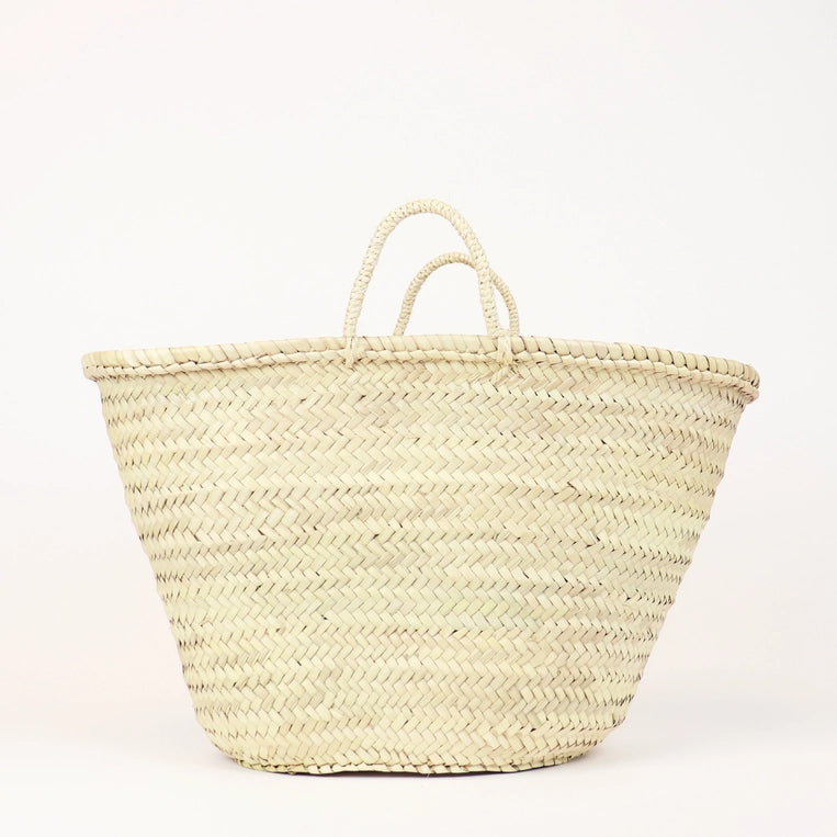 Straw Bag - Miami French Market Basket