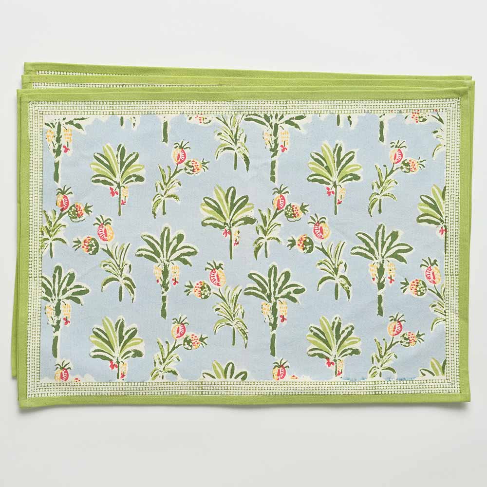 Pom Bells Green Tea Towels