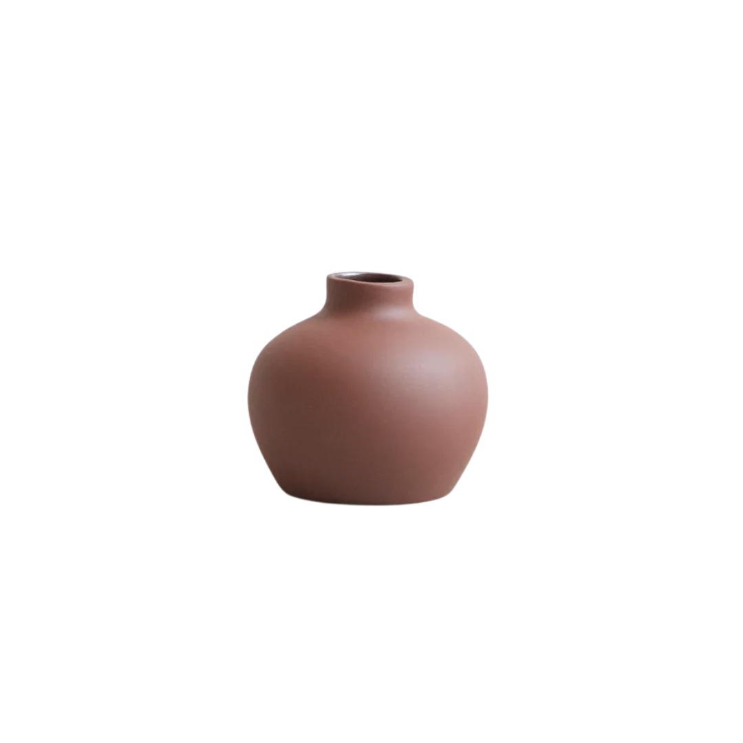 Load image into Gallery viewer, Ceramic Blossom Vase | Earth
