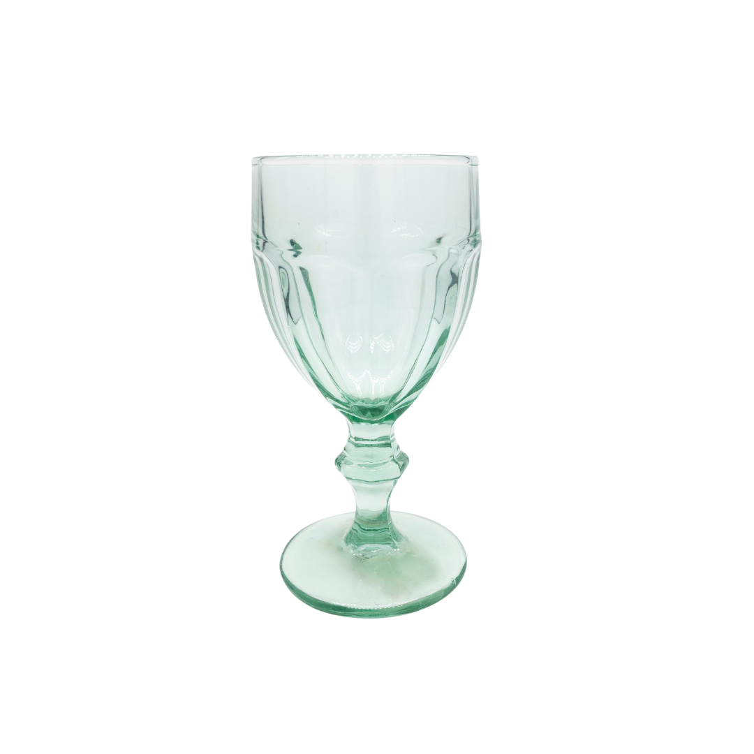 Load image into Gallery viewer, Mrs. Finds Vintage Clear Green One-of-a-kind Water Glasses Set of 6
