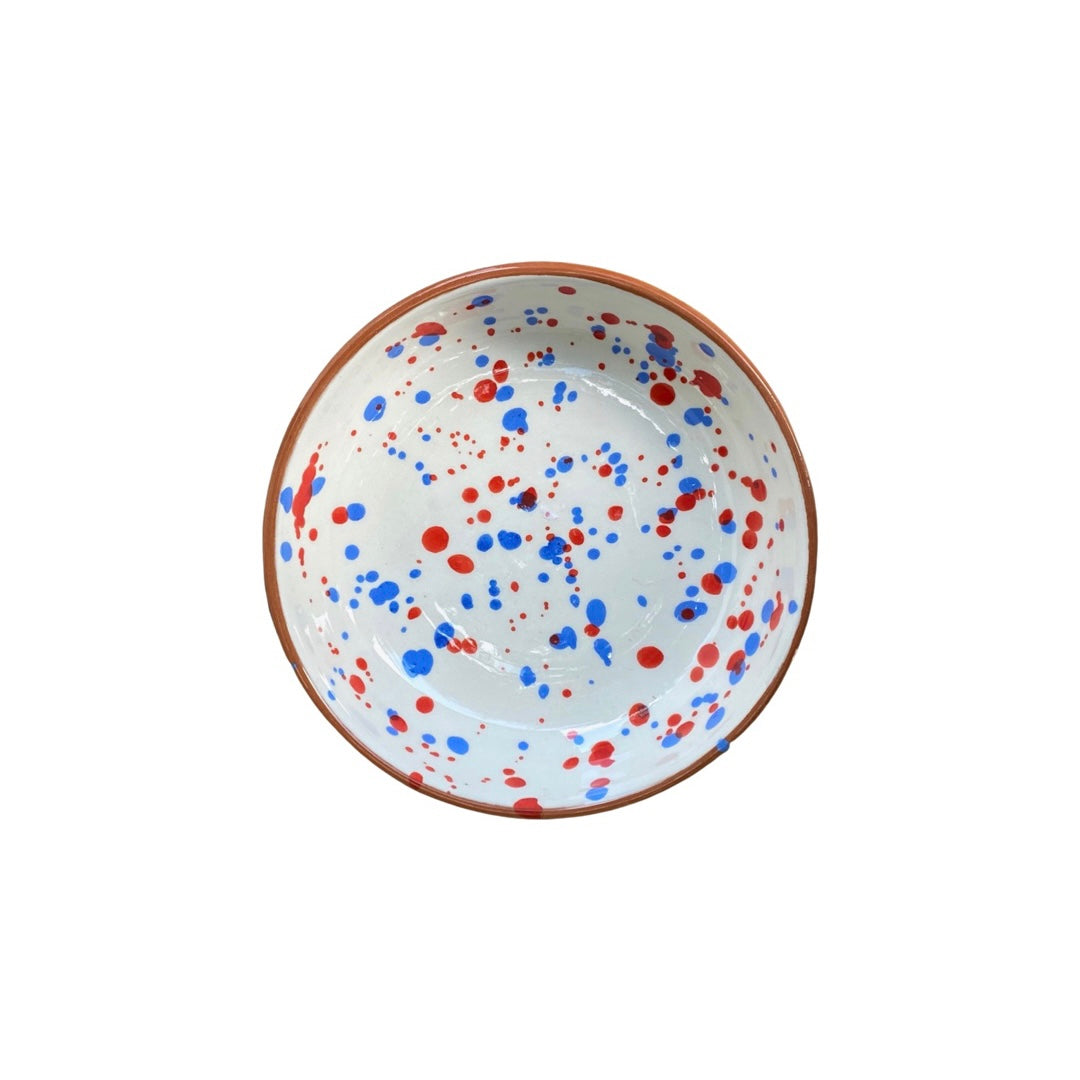 Chroma Splatter Bowl | Regular, Blue & Red