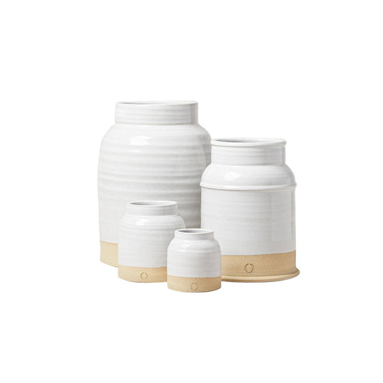 Farmhouse Pottery Milk Jug Vases