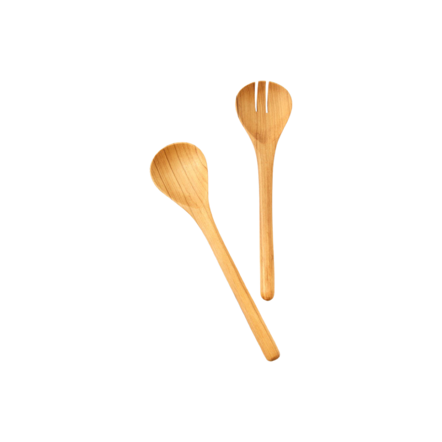 Load image into Gallery viewer, Wood Simple Salad Servers
