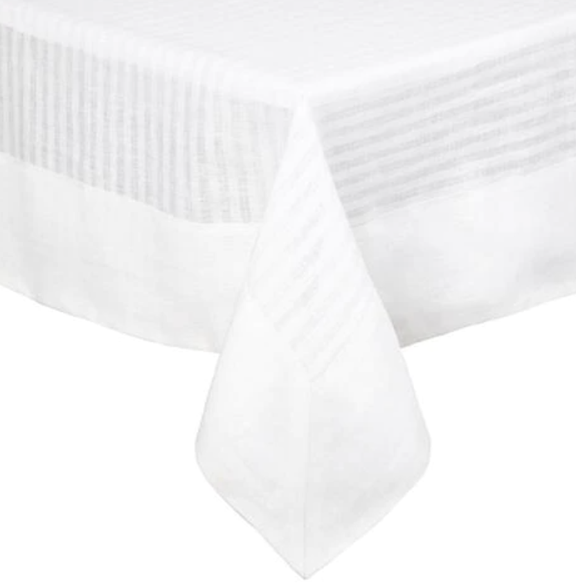 Greenwich Tablecloth | White