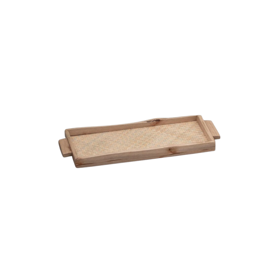 Load image into Gallery viewer, Miramar Wood Rectangular Tray | Small
