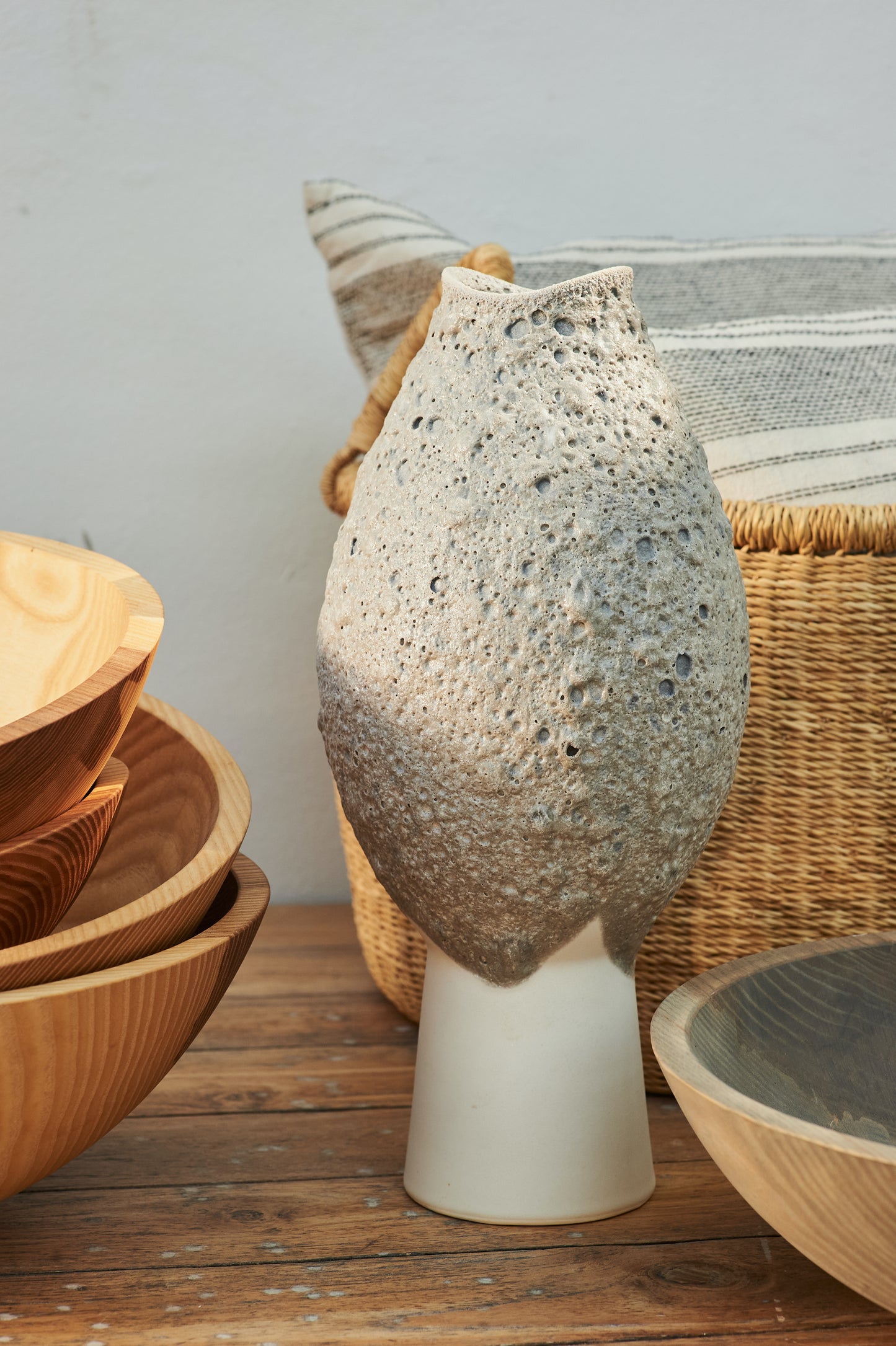 Mihara Large Vase by Klein Reid