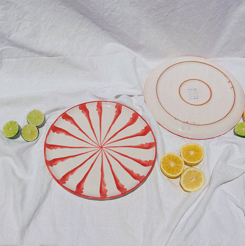 Blurred Lines Dinner Plate - Set of 2
