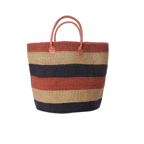 Load image into Gallery viewer, Strata Tote | Ochre, Sand &amp;amp; Onyx
